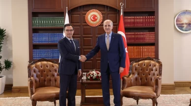 TBMM Başkanı Numan Kurtulmuş, NATO PA Başkanı Perestrello ile görüştü!