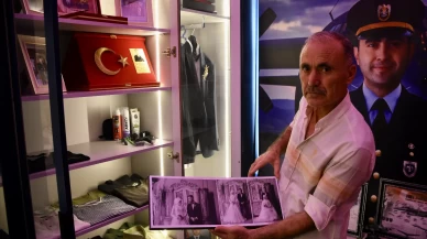 Şehit babasından yürek burkan vefa: Oğlunun hatırasını evine sığdırdı