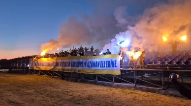 Fenerbahçe taraftarından akşam sürprizi