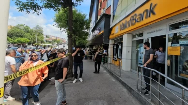 Bankada silah sesleri: İcraya öfkelenen adam ateş açtı!
