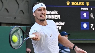 Zverev'in duble hayali suya düştü