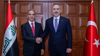 Bakan Fidan, Irak Yüksek Yargı Konseyi Başkanı Zeydan'ı kabul etti