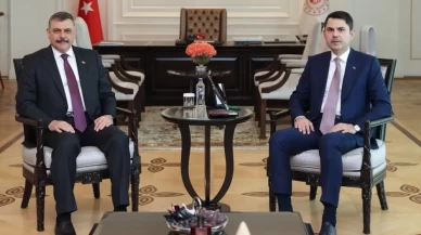 Bakan Çiftçi'den Bakan Kurum'a ziyaret! Teşekkür mesajı
