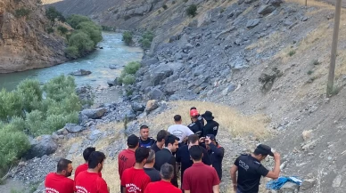 Şırnak’ta akıntıya kapılan Erkan Sak’ı arama çalışmaları sınır ötesine taşındı