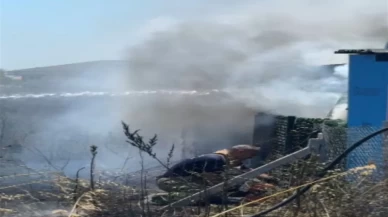 Silivri’de Otluk Alanda Çıkan Yangın Hobi Bahçelerine Sıçradı