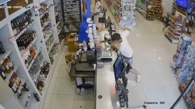 Film gibi soygun! İçinde çocuk olan otomobili çalarak kaçtı