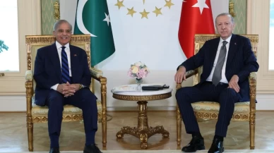 Cumhurbaşkanı Erdoğan'dan Pakistan Başbakanı Şerif'e Vahdettin Köşkü'nde resmi karşılama!
