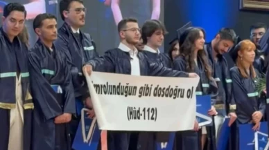 Ayetli pankart krizinde yeni gelişme