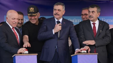Bakanlar Tekin ve Çiftçi, Erzurum'da kentsel dönüşüm temel atma ve anahtar teslim törenine katıldı