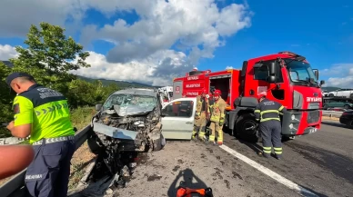 Düzce'de feci kaza