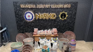 Zeytinburnu’nda uyuşturucu üretimine büyük darbe