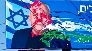 GKRY'de İsrail afişleri kriz yarattı