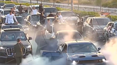 Mersin'de düğün konvoyuna ceza yağdı