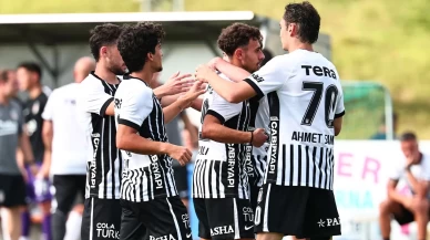 Beşiktaş hazırlık maçında yeni transferiyle güldü
