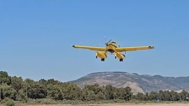 2 yangın söndürme uçağı İspanya için havalandı