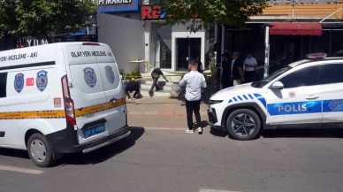 Emlakçı dükkanının önünde silahlı saldırıya uğradı