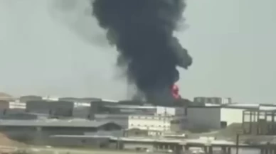 Başkentte yangın felaketi! Alevler yan fabrikaya sıçradı