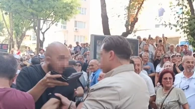Özgür Özel’in korumasından gazetecilere sert müdahale