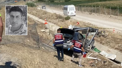 Kontrolden çıkan otomobil bekçi kulübesine uçtu: 1 ölü, 1 yaralı