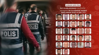 Kırmızı bültenle aranan 65 firari yakalandı!