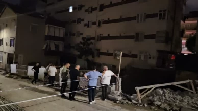 Bahçelievler'de gece yarısı panik: 7 katlı bina çatlama sesleri üzerine tahliye edildi