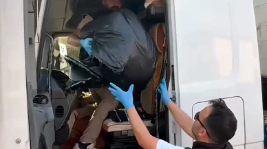 Adana’da şüpheli TIR’a narkotik operasyonu