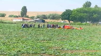Ankara'da eğitim helikopteri düştü! Yaralılar var