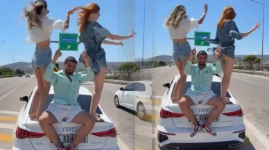 Otoyoldaki dans şovuna jet soruşturma