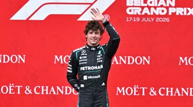Belçika GP'de zafer Kimi Antonelli'nin