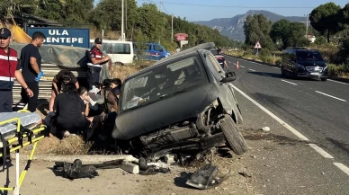 Muğla’da sabah saatlerinde korkutan kaza