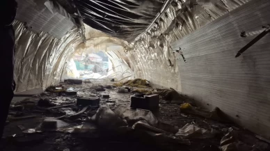 Yıkılan binanın altındaki gizem