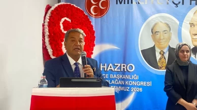 Fendoğlu, MHP Diyarbakır-Hazro İlçe Kongresi'nde kardeşlik mesajı verdi