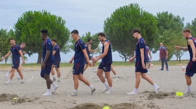 Trabzonspor hazırlıklarını çift antrenmanla sürdürdü