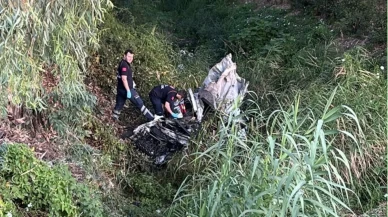 Muğla’da bariyerlere çarpıp şarampole yuvarlanan otomobilin sürücüsü öldü