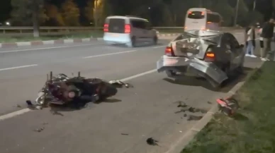 Kütahya’da motosiklet kazası: 16 yaşındaki genç ağır yaralandı