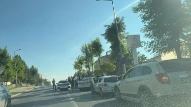 Düğün konvoyu ambulans kapısını kapattı