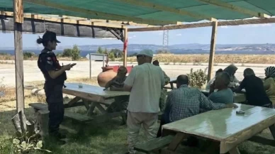 Çanakkale'de 260 personelle göç ve huzur denetimi