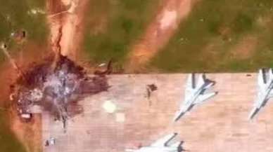 Kırım'da çok sayıda savaş uçağı vuruldu