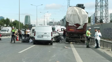 Bahçelievler’de yola bırakılan tuğla zincirleme kazaya neden oldu: 1 ölü