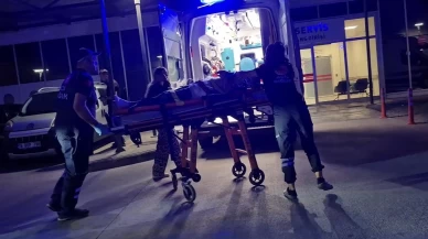 Bodrum’da kontrolden çıkan motosiklet devrildi