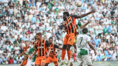 Bursaspor, Arda Turan'ın Shakhtar'yla yenişemedi