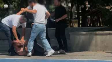 Düzce’de AVM önündeki tartışma kavgaya dönüştü