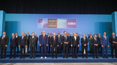 Dünyanın gözü Ankara’da! NATO Zirvesi'nde aile fotoğrafı çekildi