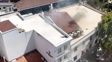 Silivri'de yangın paniği: Kültür merkezinde mahsur kalan 6 kişi kurtarıldı