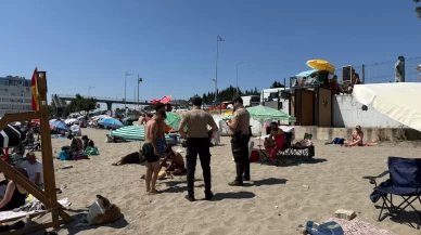 Büyükçekmece sahillerinde dron destekli denetim