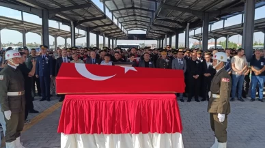 Yalova'da eğitim sırasında fenalaşan Hava Harp Okulu öğrencisi Veli Bilgin son yolculuğuna uğurlandı