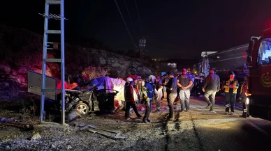Mardin’de kahreden çarpışma: 2 ölü, 6 yaralı var