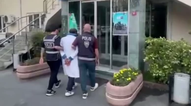 Türk bayrağını yere atan şüpheli yakalandı!