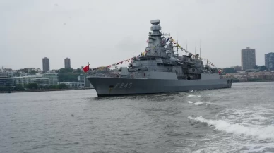 Atlantik'in ötesinde güç gösterisi! Türk donanması New York'ta