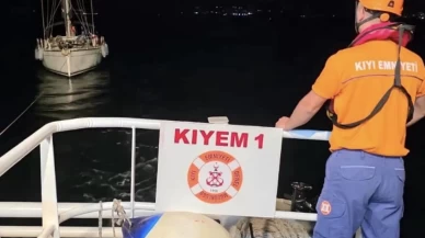 Bozcaada açıklarında yardım çağrısı